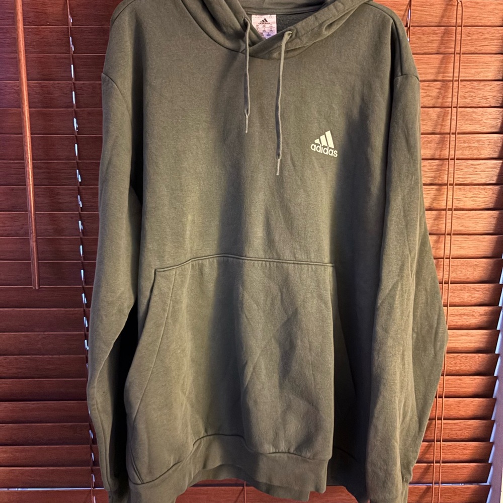 Adidas Men's Olive Hoodie